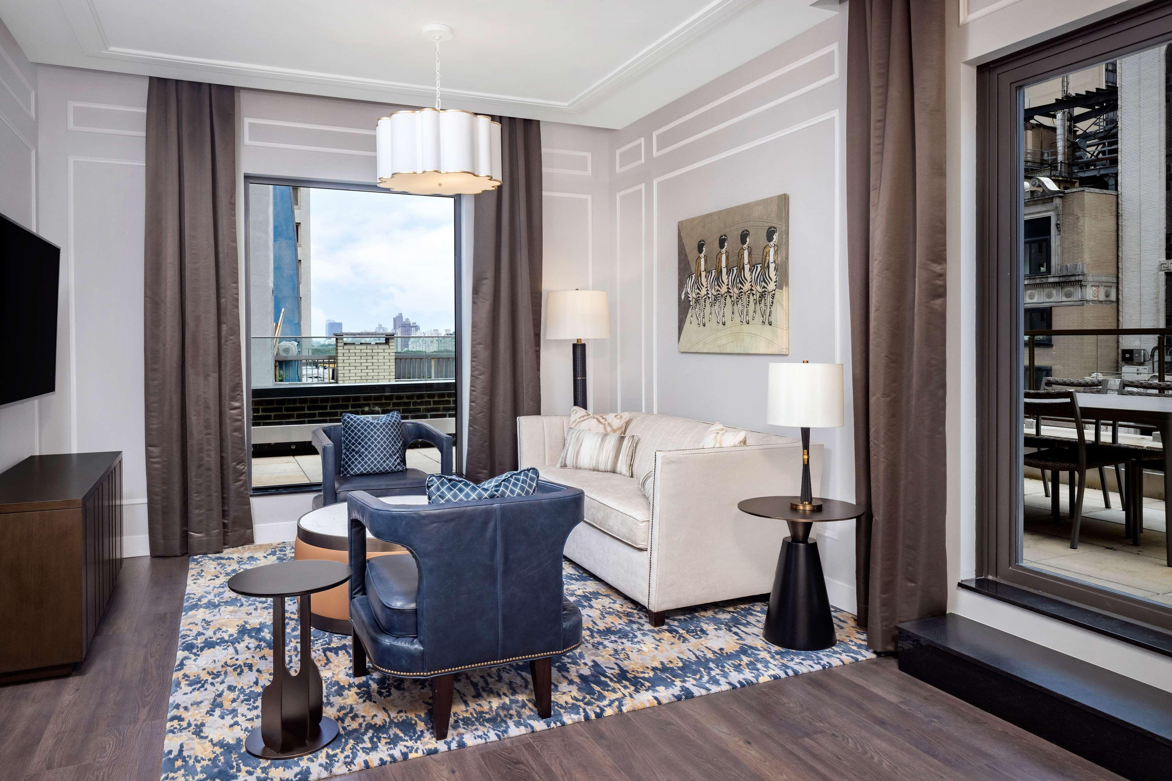 เดอะ ควิน เซ็นทรัล พาร์ค บาย ฮิลตัน คลับ Hotel นิวยอร์ก ภายนอก รูปภาพ